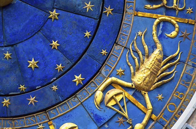 Символика и расположение знака зодиака Скорпион