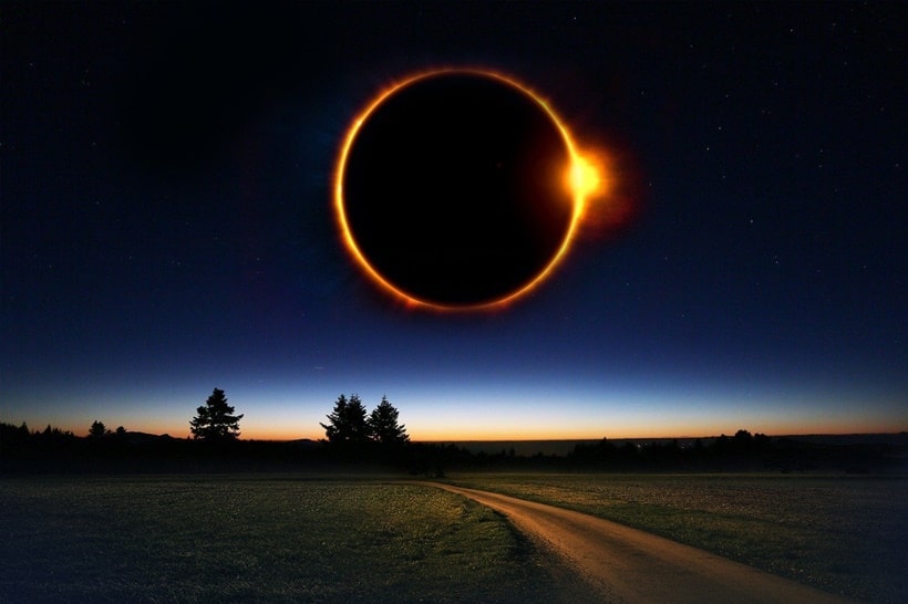 Солнечное затмение в Овне 20 апреля 2023 года