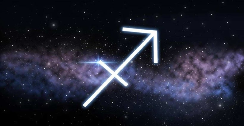 Обозначение символа знака зодиака Стрелец